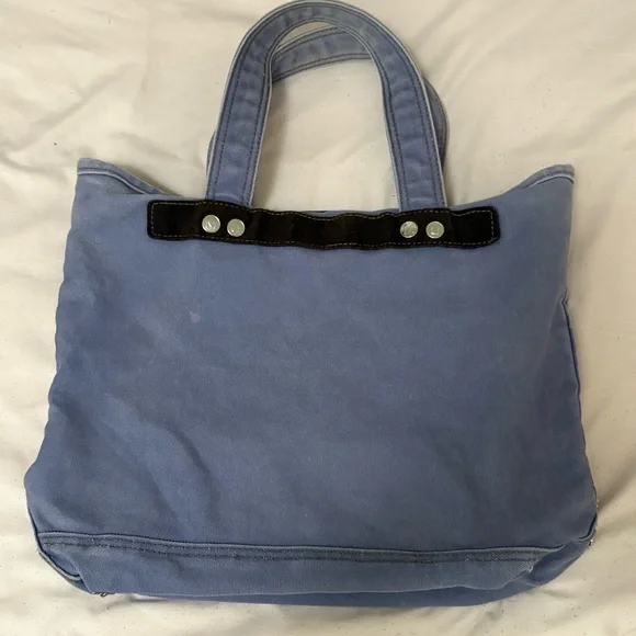 Marc Jacobs Canvas Tote Bag, Grey/Purple, One Size - Picture 2 of 5